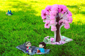 💮 Magic Growing Paper Sakura Tree