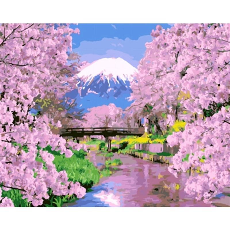 Paint By Number Sakura Art