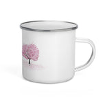 Load image into Gallery viewer, 💮 Sakura Tree Enamel Mug
